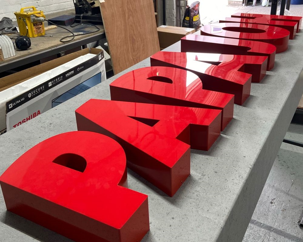 Acrylic Led Signages Design